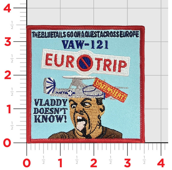 Official VAW-121 Bluetails Vladdy Doesn’t Know Patch
