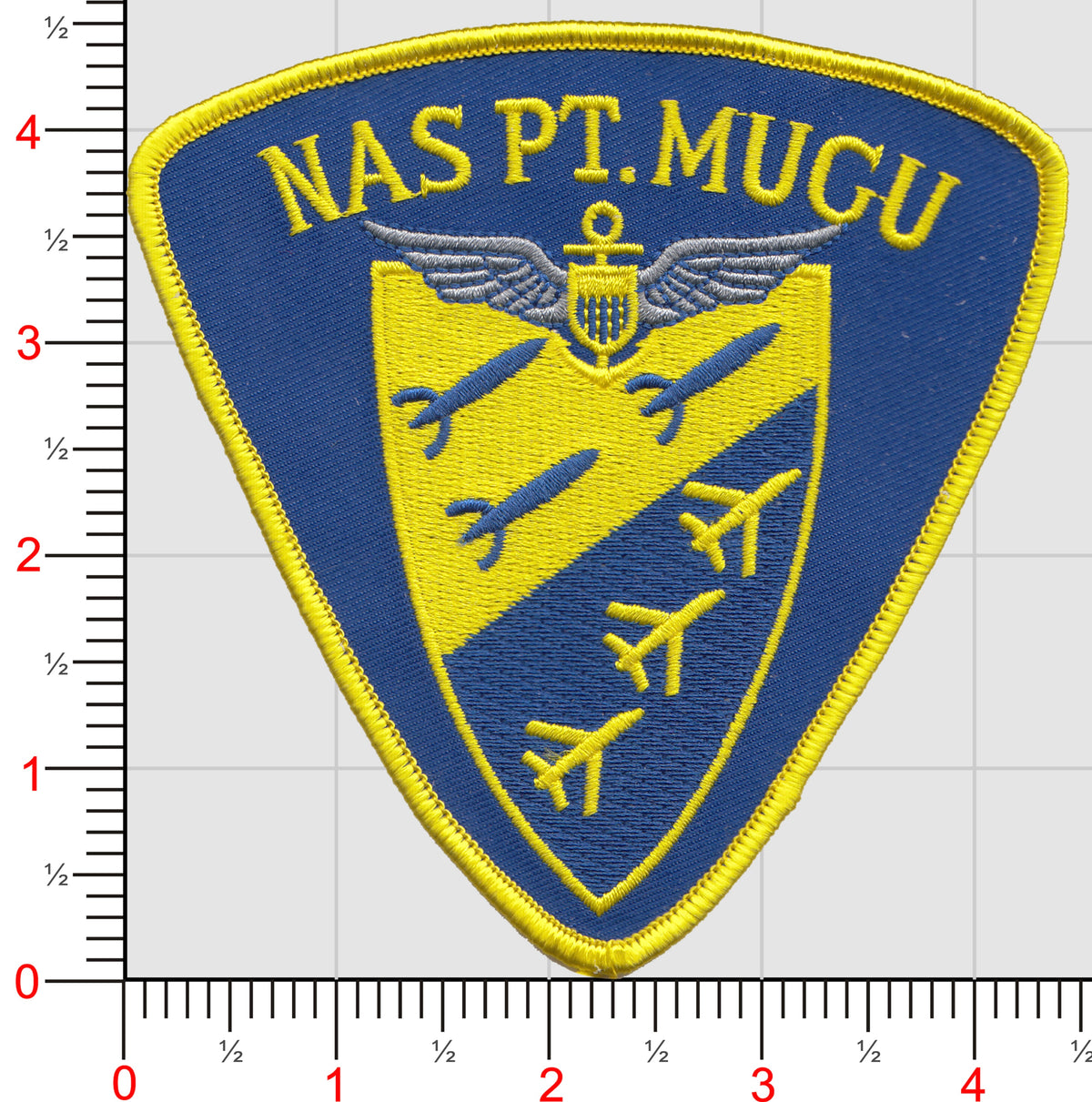 Officially Licensed US Navy NAS Point Mugu Patch (Mugu)