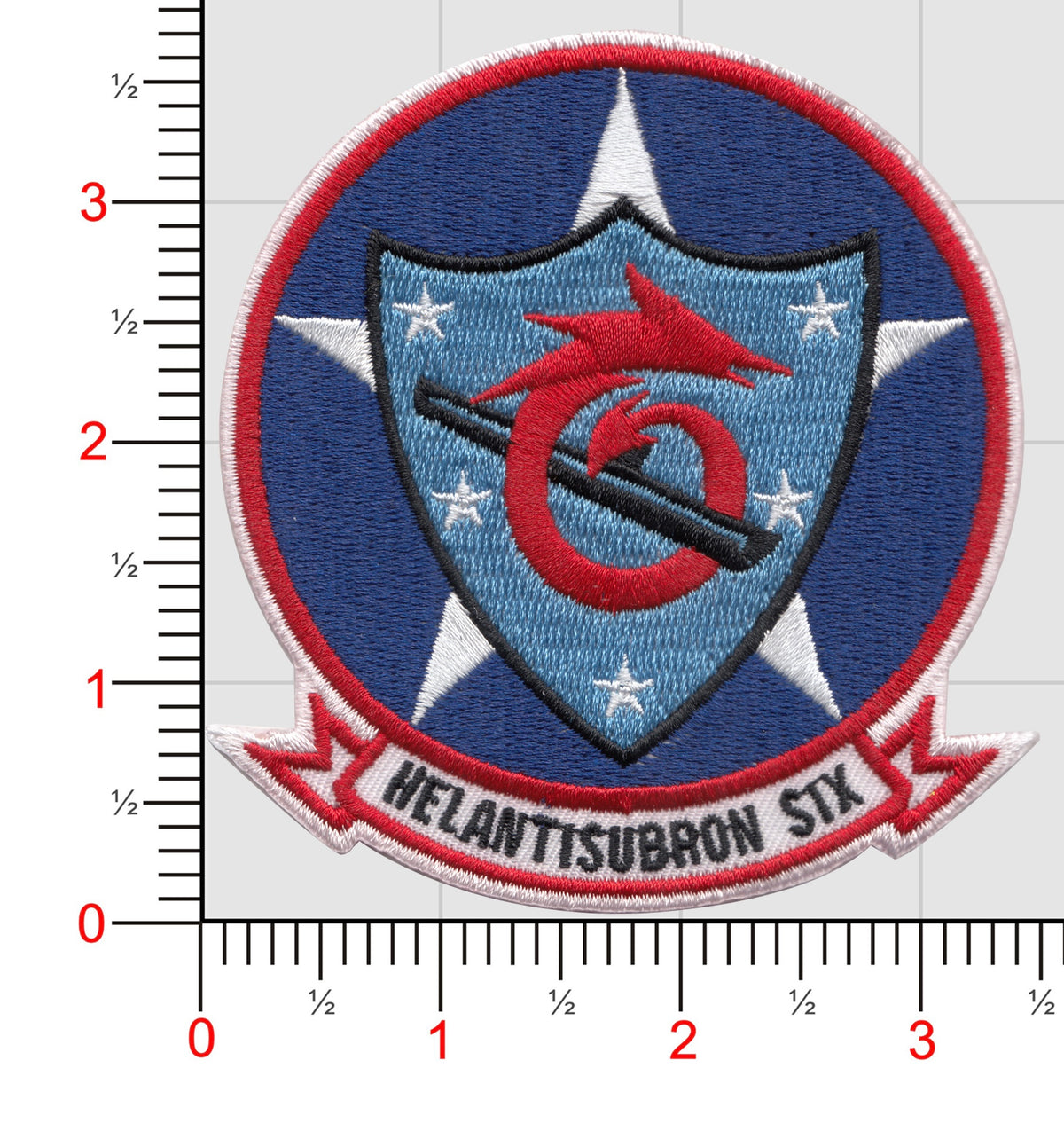 Officially Licensed US Navy HS-6 Indians Squadron Patch