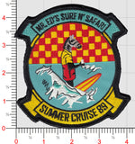 Official HMM-264 Mr Ed Surfin' Safari '89 Cruise Patch