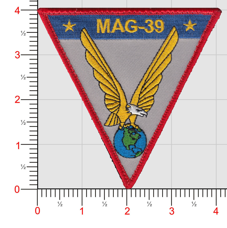 Officially Licensed USMC Marine Aircraft Group MAG-39 War Eagles Patch