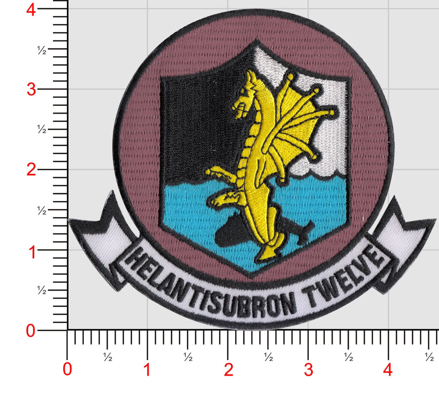 Officially Licensed US Navy HS-12 Wyverns Patch