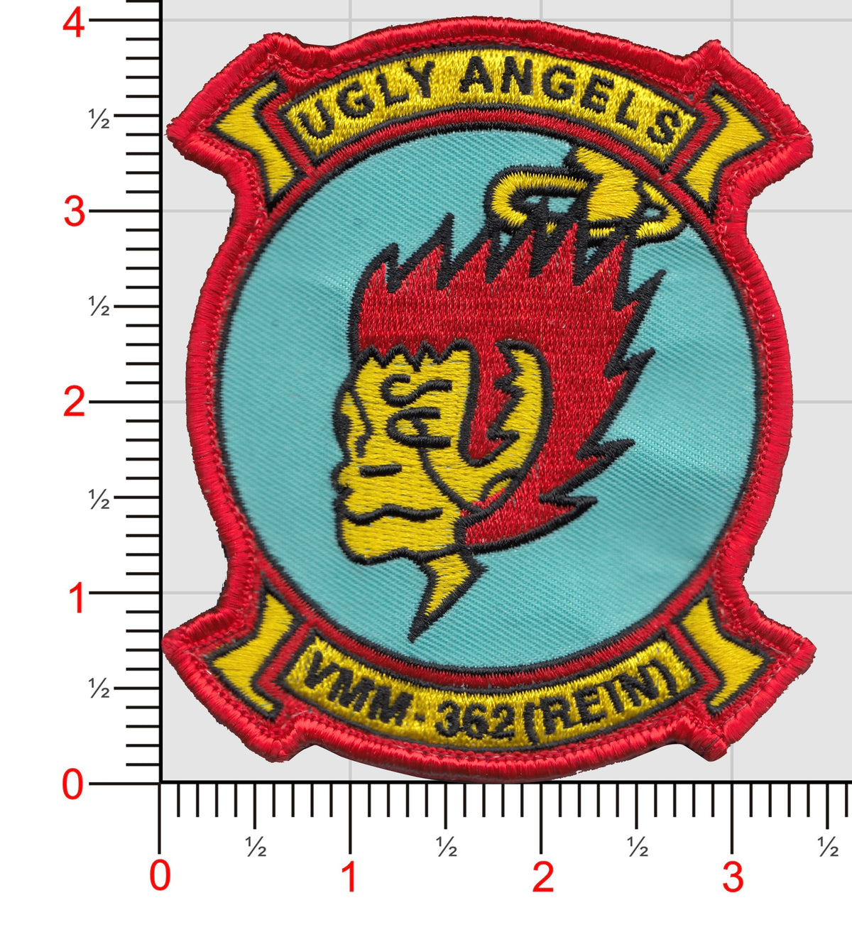 Officially Licensed USMC VMM-362 Ugly Angels Throwback Patch