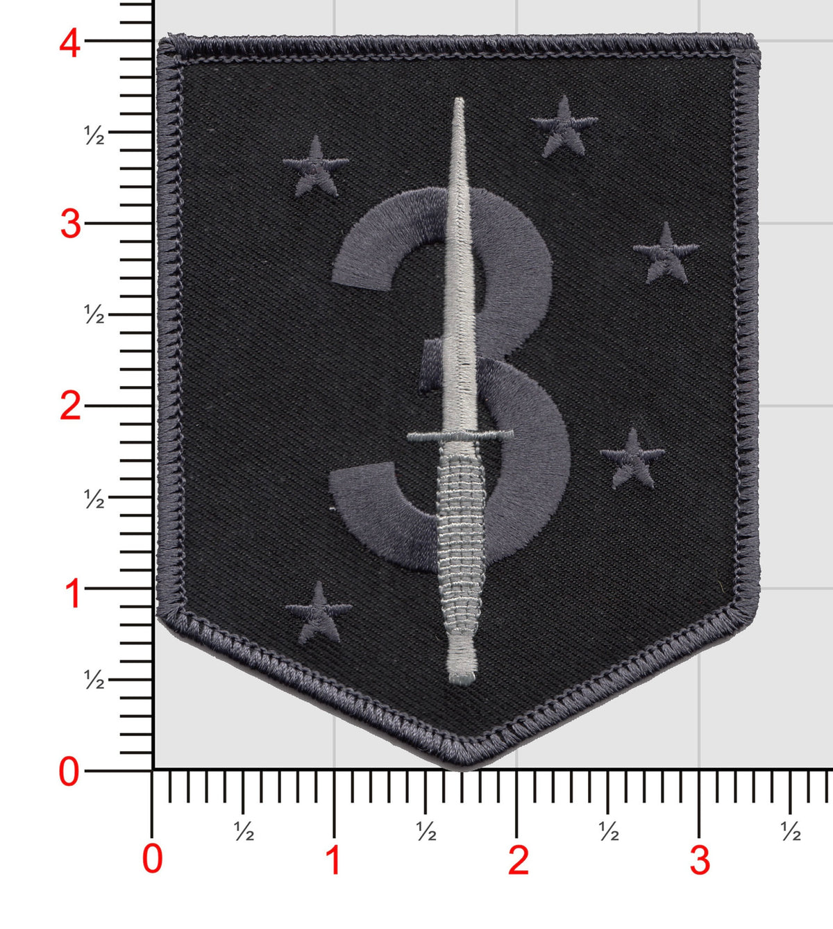 Officially Licensed USMC 3rd Raider Battalion Patches