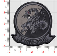 Officially Licensed USMC VMM-268 Red Dragons Patch