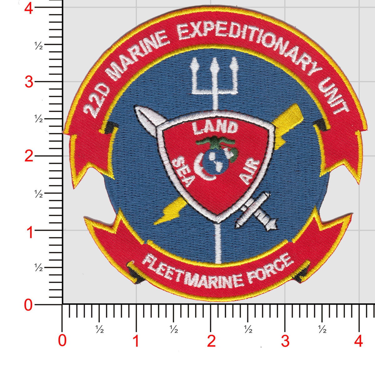Officially Licensed USMC 22nd MEU Throwback Patch