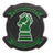 Officially Licensed USMC VMFA(AW)-121 Green Knights Leather Patches