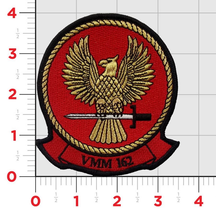 Officially Licensed USMC VMM-162 Golden Eagles Squadron Patch