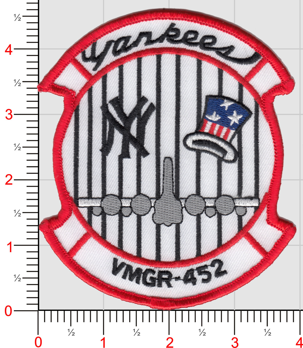Officially Licensed USMC VMGR-452 Yankees Patch