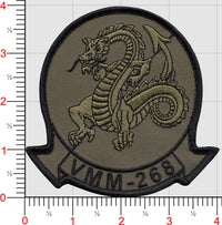 Officially Licensed USMC VMM-268 Red Dragons Patch