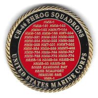 Officially Licensed USMC Commemorative CH-46 Phrog Coin