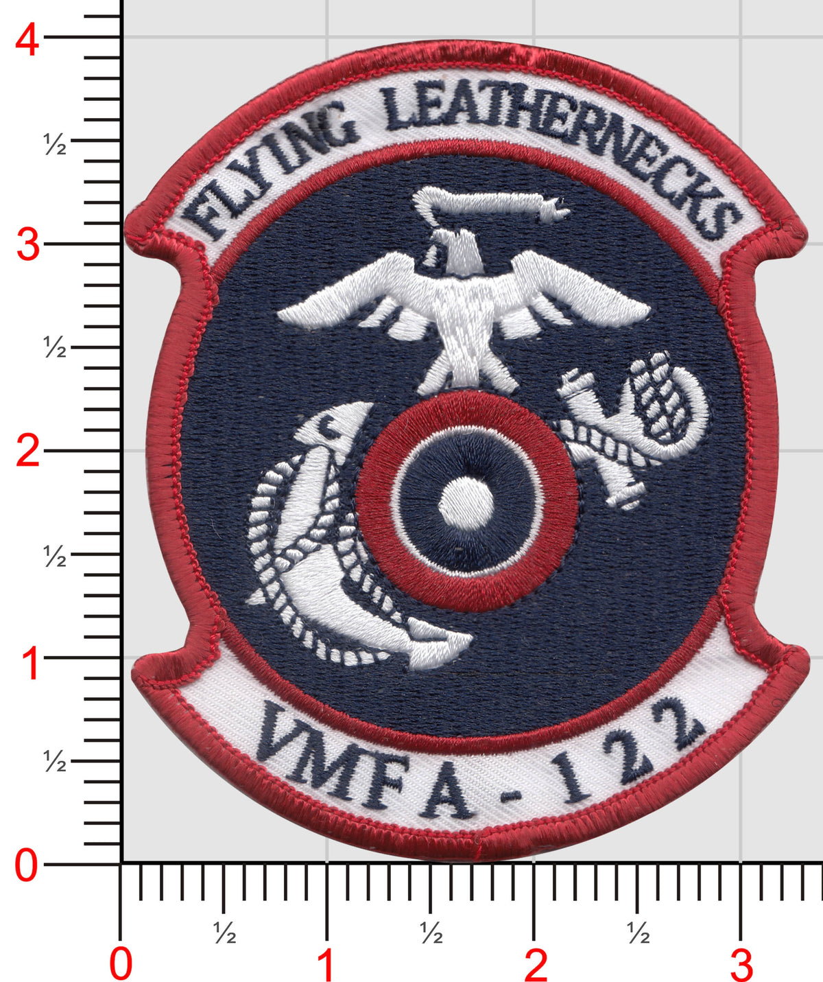 Officially Licensed USMC VMFA-122 Flying Leathernecks Squadron Patch