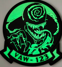 Official VAW-123 Screwtops Venom PVC Patch