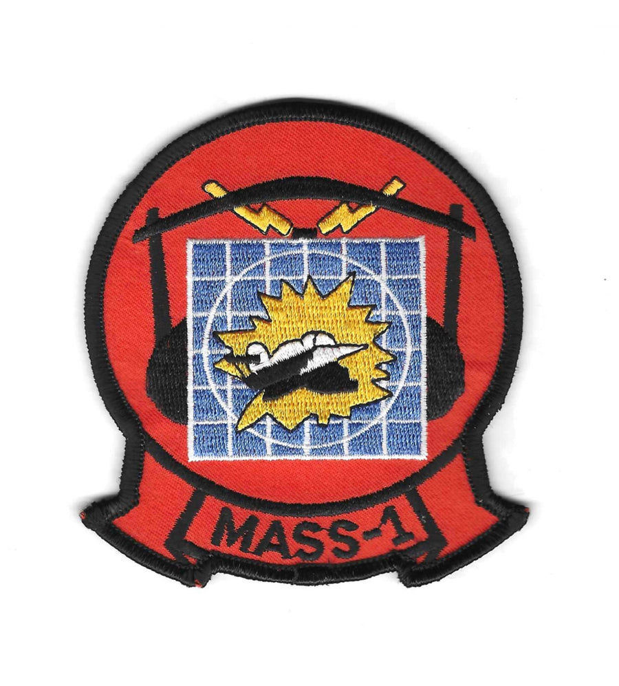 Officially Licensed Marine Aviation Support Squadron MASS-1 Patch