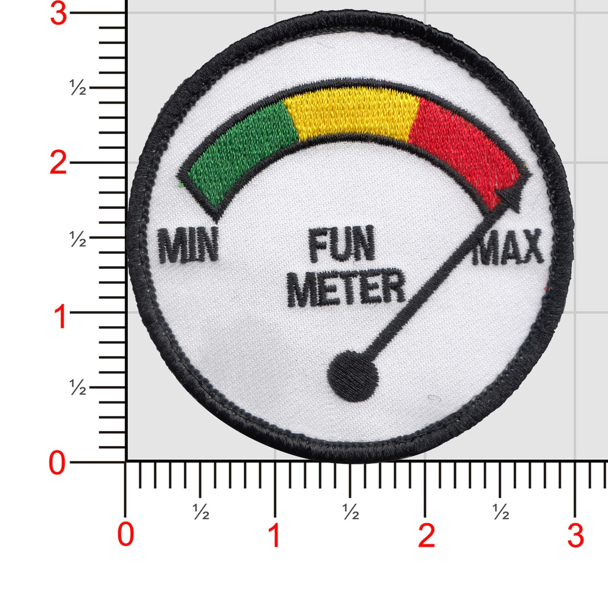 Collection Meter Fun Buy Fun Meter Patch | MarinePatches.com