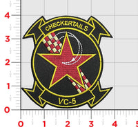 Officially Licensed US Navy VC-5 Checkertails Patch