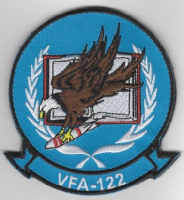 Officially Licensed US Navy VFA-122 Flying Eagles Throwback Patch