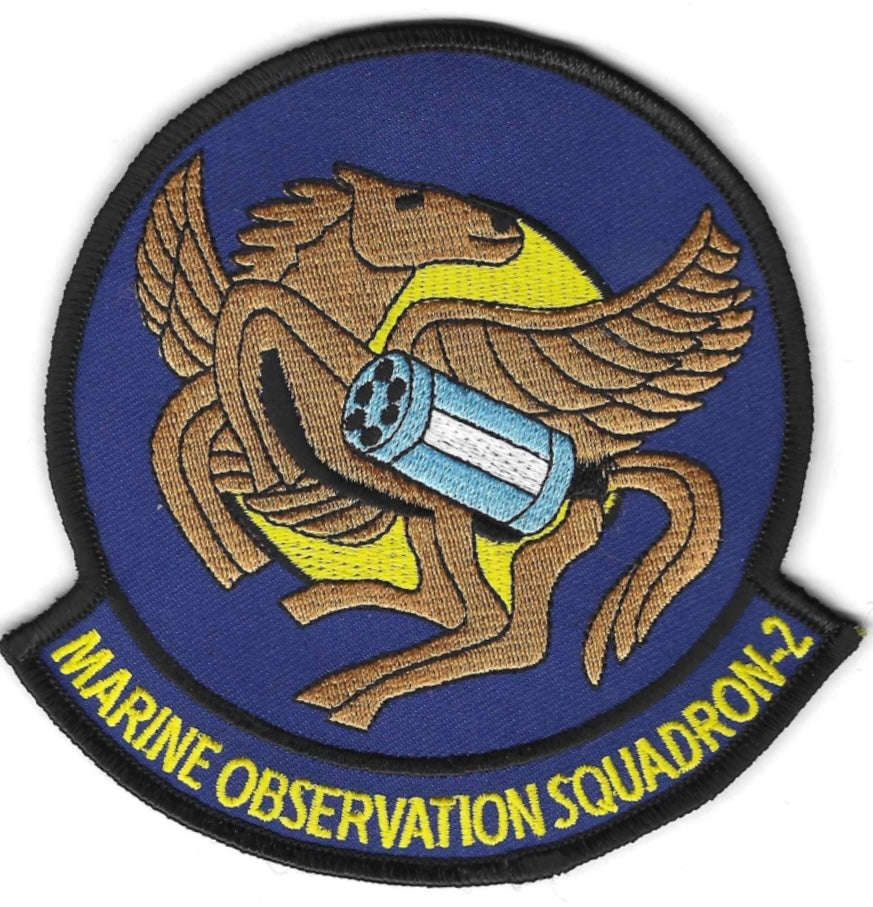 Officially Licensed USMC VMO-2 Squadron Patch