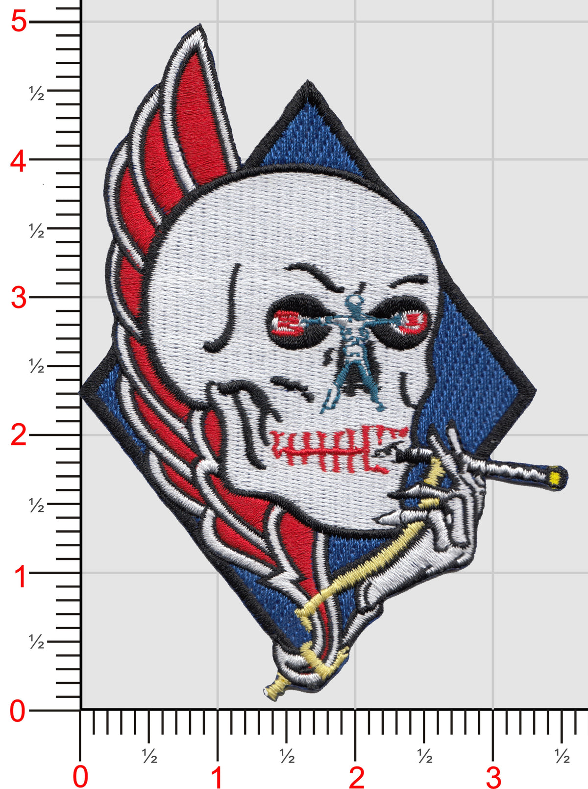 Officially Licensed US Navy VA-34 VFA-34 Blue Blasters Patch