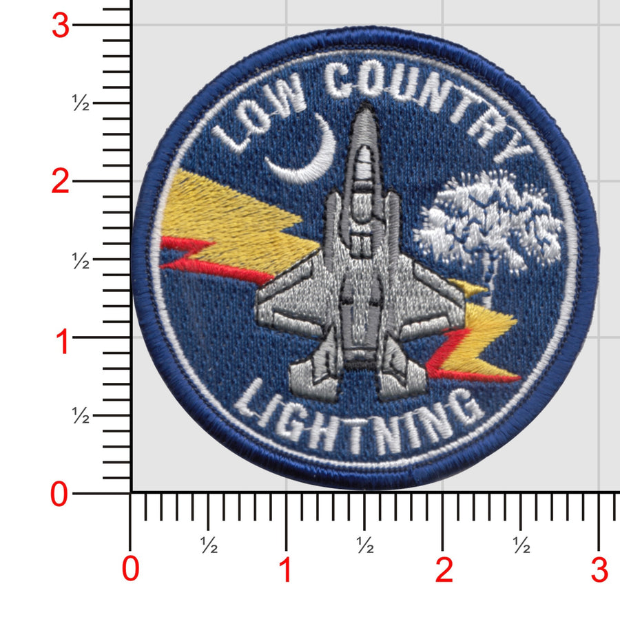 Official VMFAT-501 Warlords Low Country F-35 Shoulder Patch