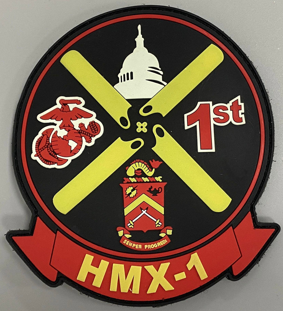 Officially Licensed USMC HMX-1 PVC Glow Patch
