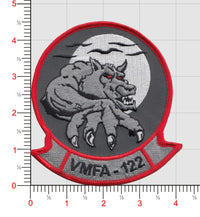 Officially Licensed USMC VMFA-122 Werewolves Squadron Patch
