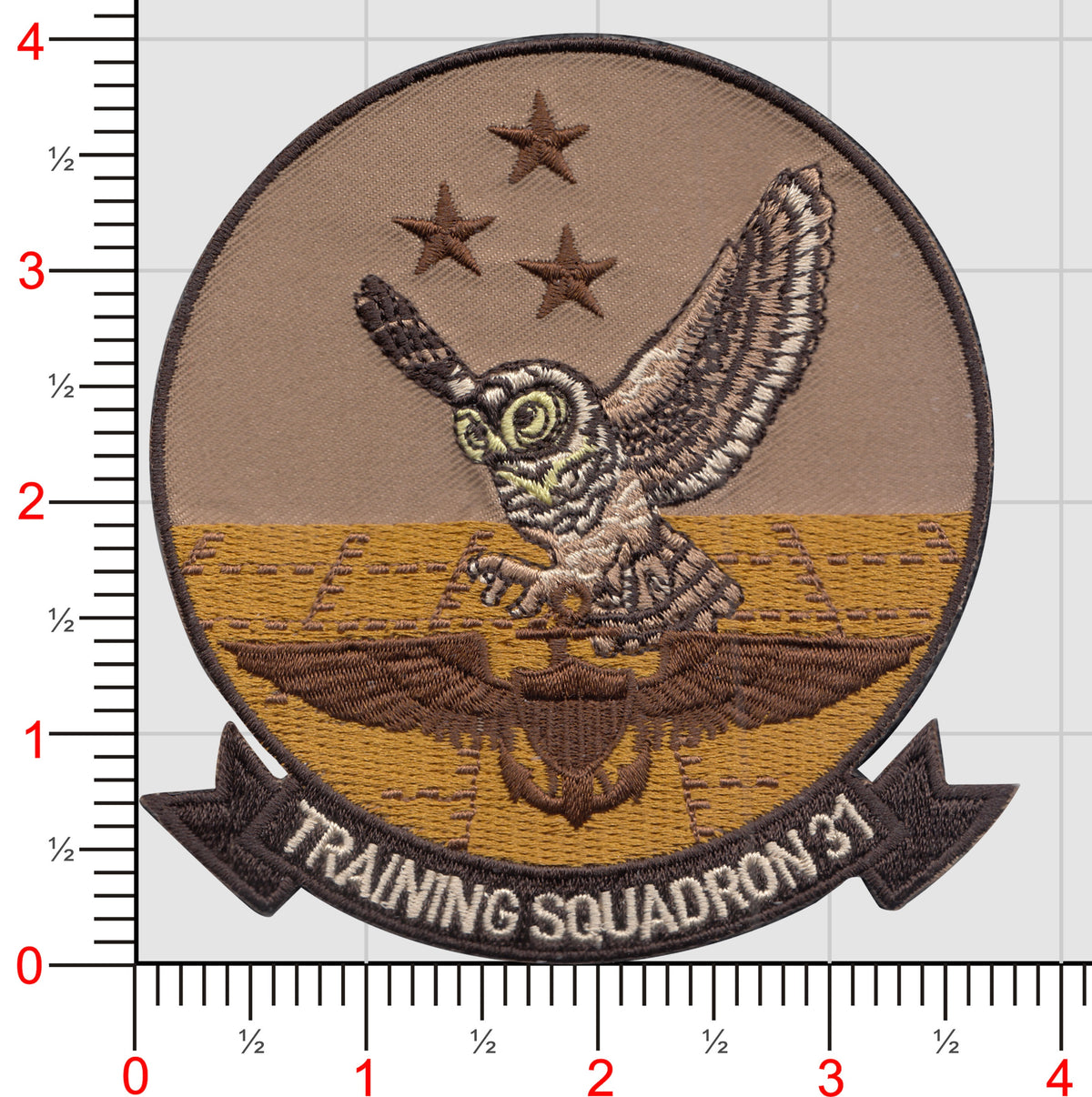 Officially Licensed US Navy VT-31 Wise Owls Squadron Patches