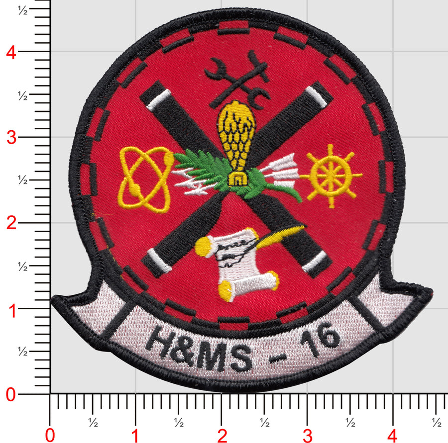 Officially Licensed USMC H&MS-16 Patch
