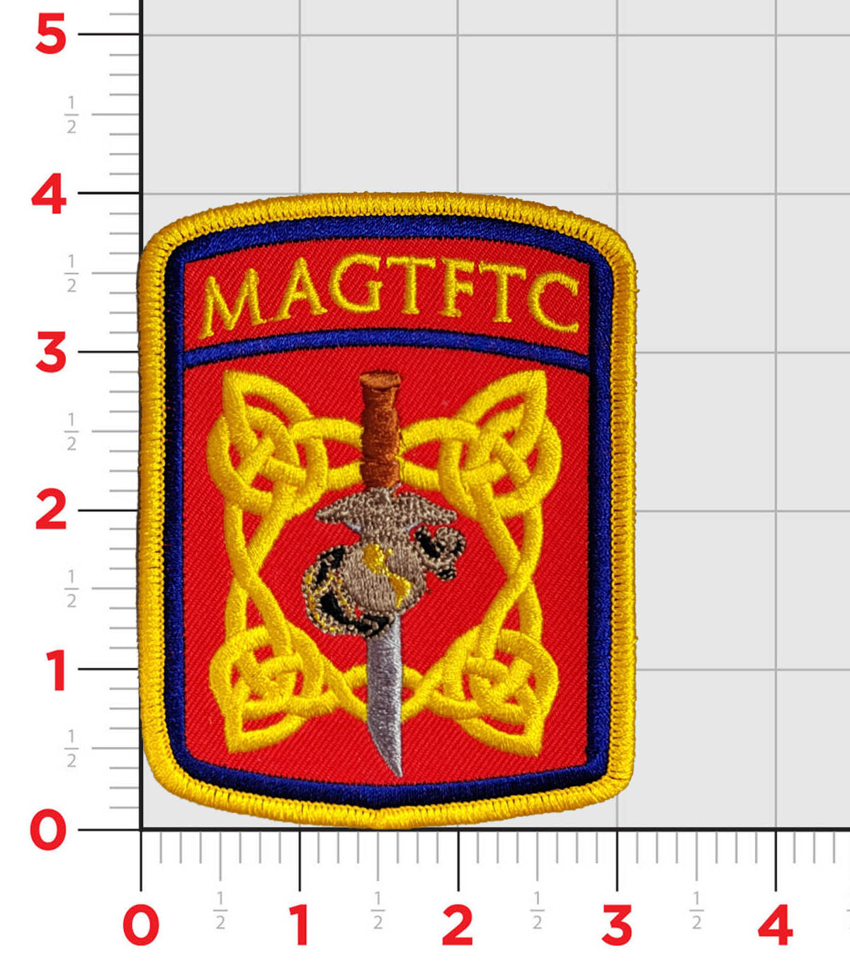 Officially Licensed Marine Air Ground Task Force Training Center MAGTFTC 29 Palms Patch (MAGTFTC)