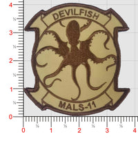 Officially Licensed USMC MALS-11 Devilfish 2022 Patch