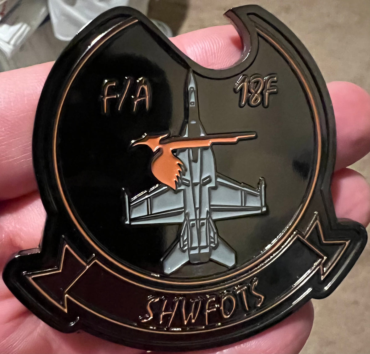 Officially Licensed US Navy VFA-94 Shrikes Coin