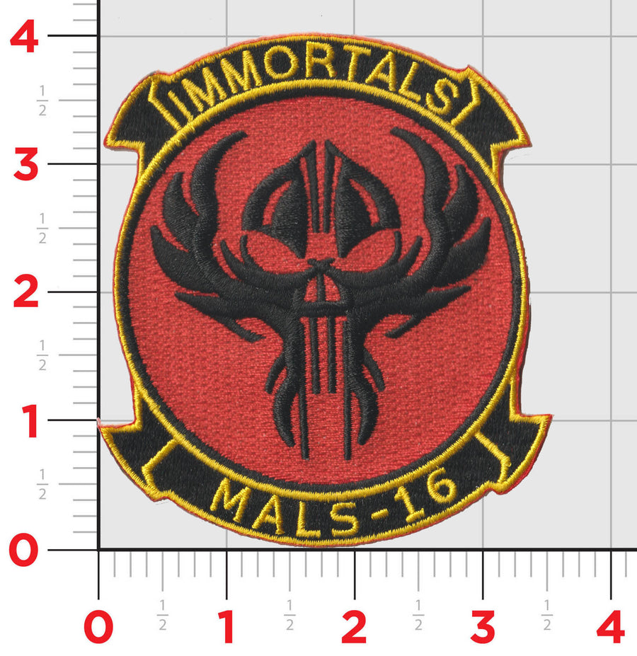 Officially Licensed USMC MALS-16 Immortals Patch