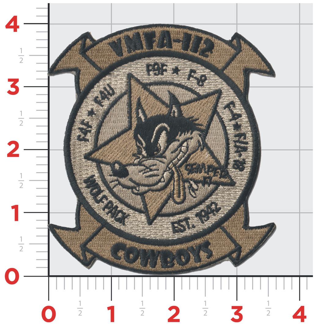 Official VMFA-112 Cowboys 2019 Squadron Patches