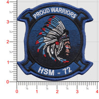 Officially Licensed HSM-72 Proud Warriors Faded Squadron Patches