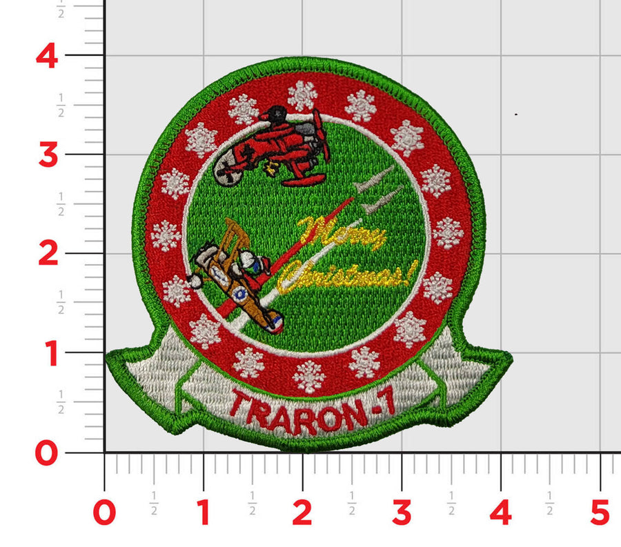 Official VT-7 Eagles Christmas Patch