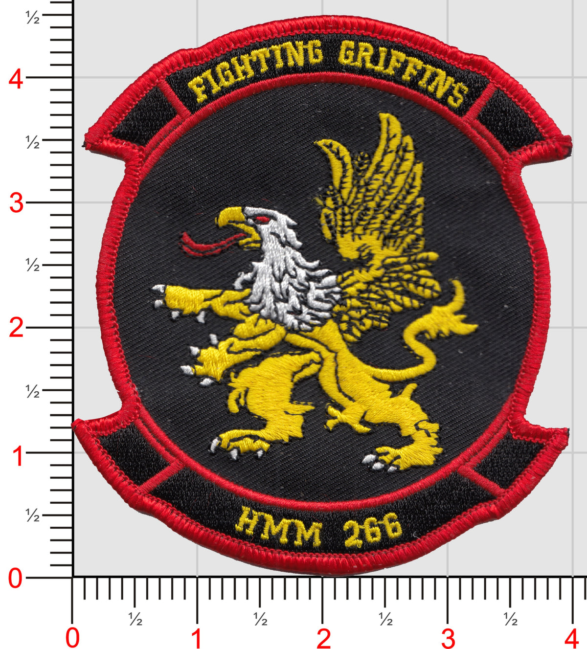 Officially Licensed USMC HMM-266 Griffins Patch