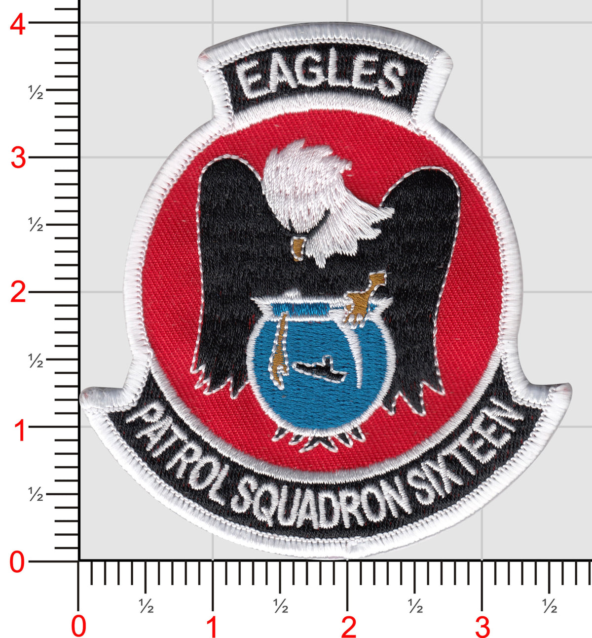 Officially Licensed US Navy VP-16 War Eagles Squadron Patch
