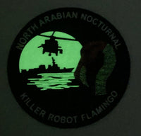 Official HSM-48.2 Killer Robot Flamingo PVC Patch