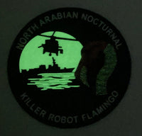 Official HSM-48.2 Killer Robot Flamingo PVC Patch