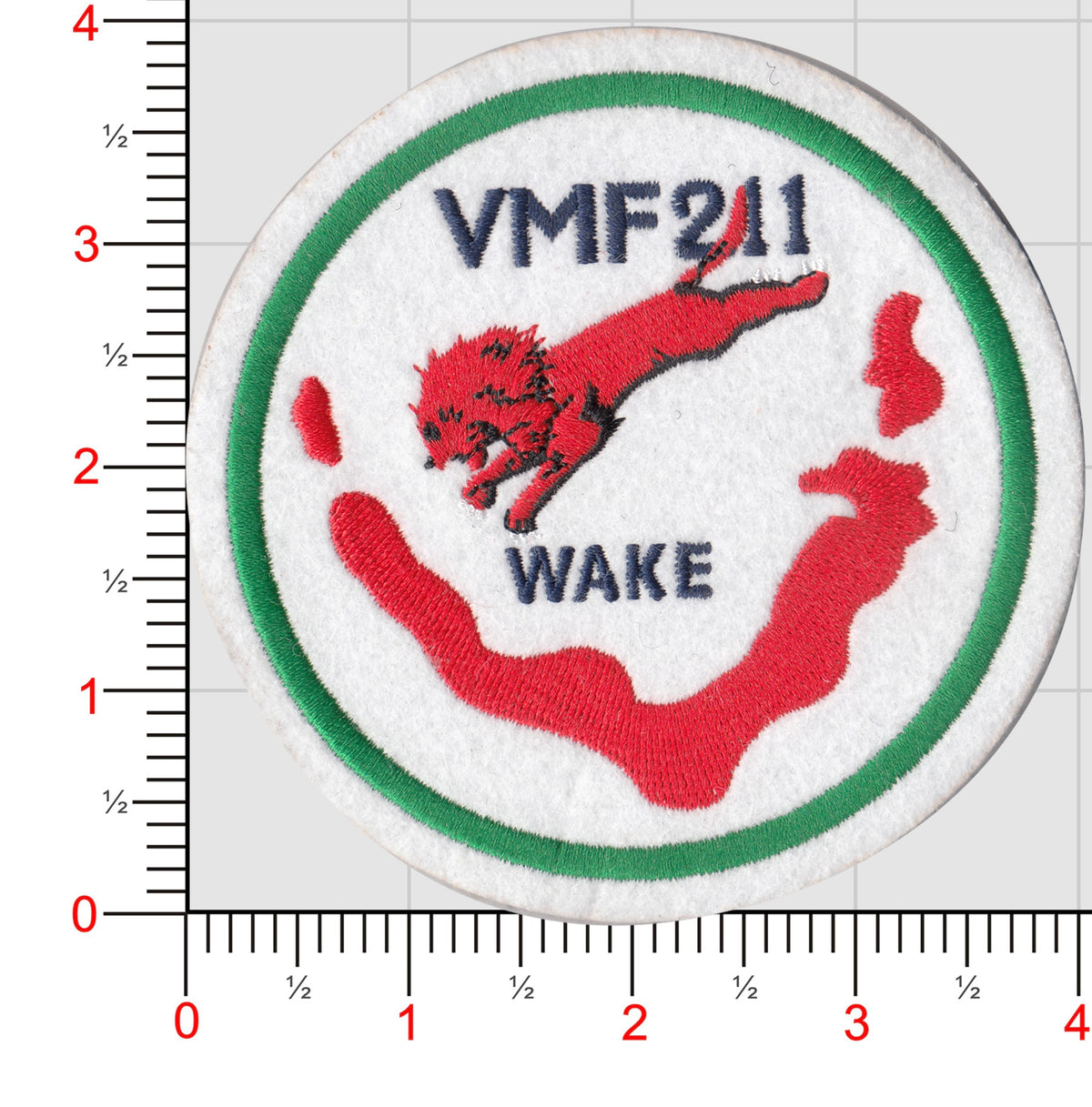 Officially Licensed USMC VMF-211 Wake Island Avengers WWII Patch