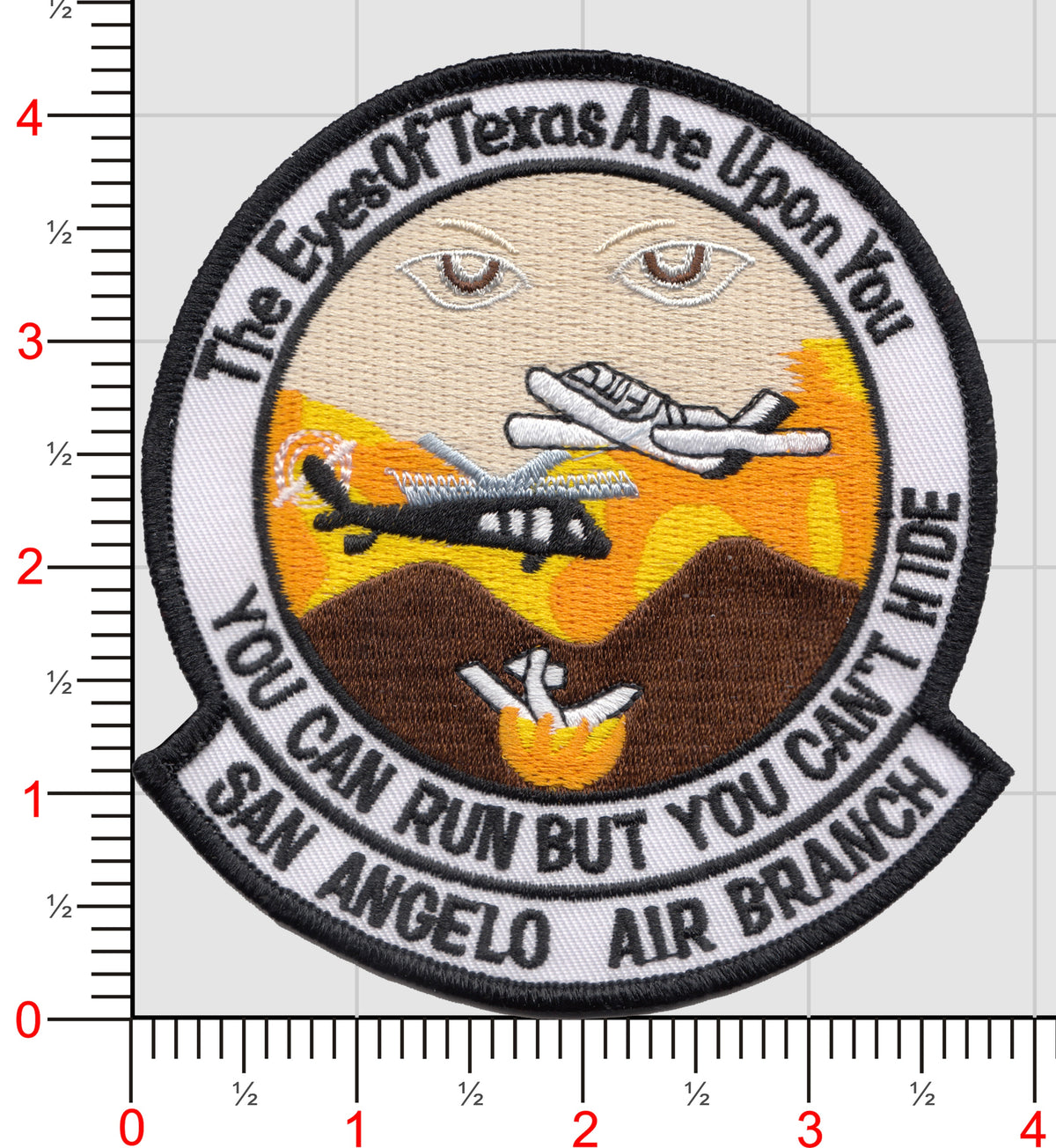 Legacy US Customs San Angelo Air Branch Patch