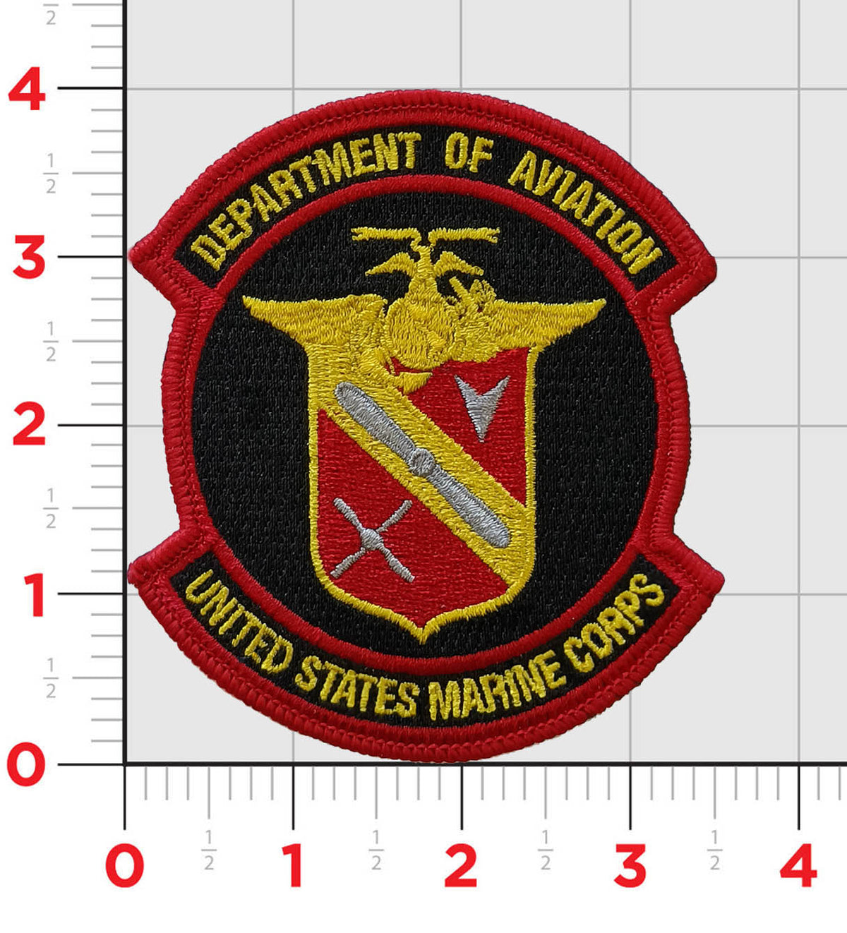 Officially Licensed USMC Department of Aviation Patch (Pentagon)