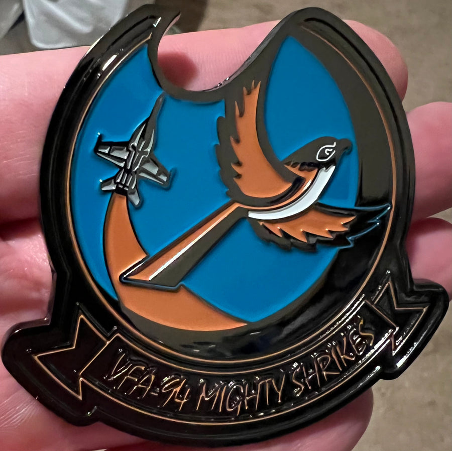 Officially Licensed US Navy VFA-94 Shrikes Coin
