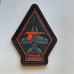 Official Navy VFA-94 Shrikes Leather Shoulder Patches