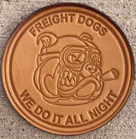 Freight Dogs Leather Patch