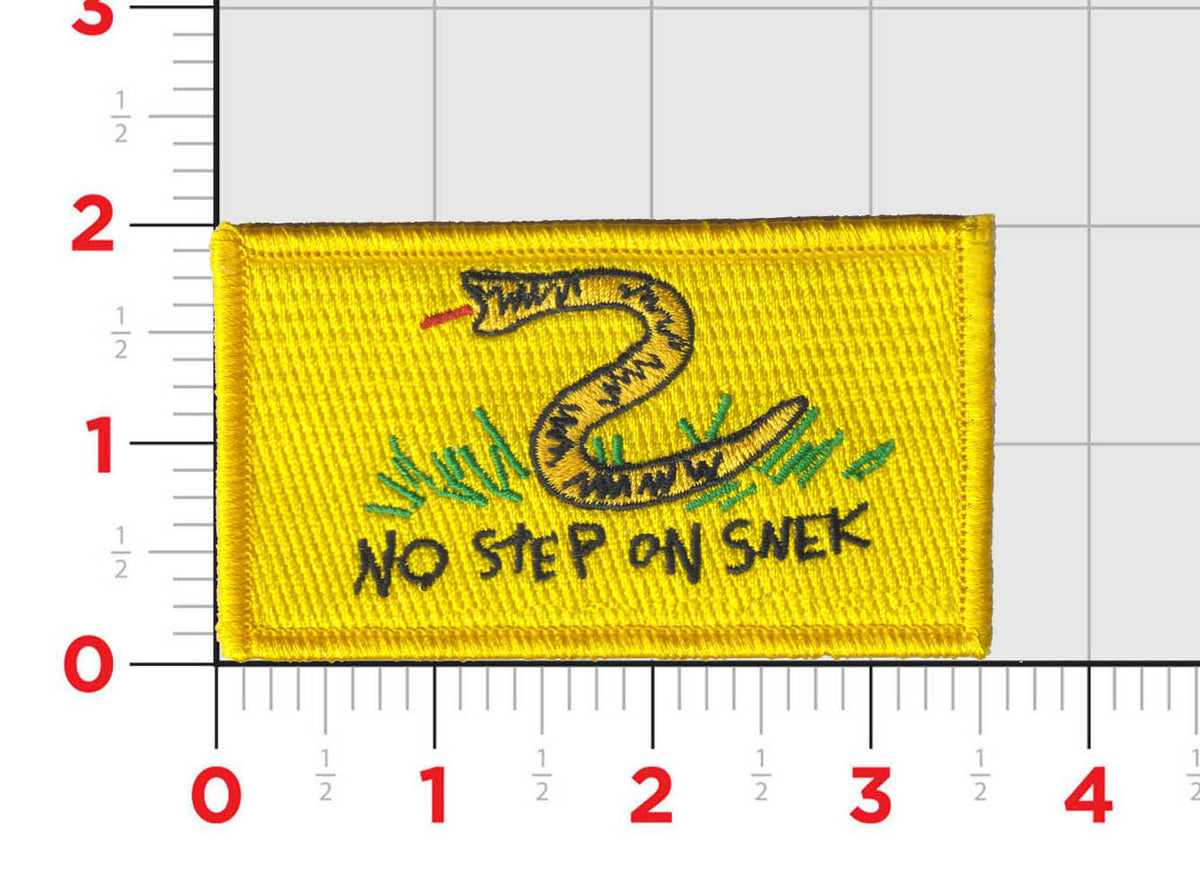No Step on Snek Patch