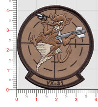 Officially Licensed US Navy VX-31 Dust Devils Squadron Patches