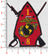 Officially Licensed USMC 1st Battalion 8th Marines Patch