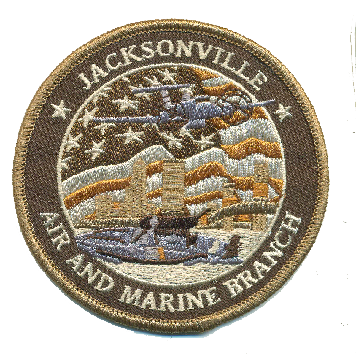 US Customs and Border Protection, Jacksonville AMO Brown Patch