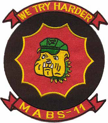 Officially Licensed USMC Air Base Squadrons MABS 11